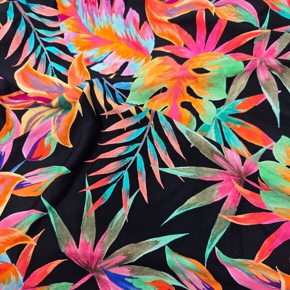 LA BLANCA One Shoulder Keyhole Tankini Swimsuit Top Women's 6 Tummy Control NWT - Picture 3 of 12